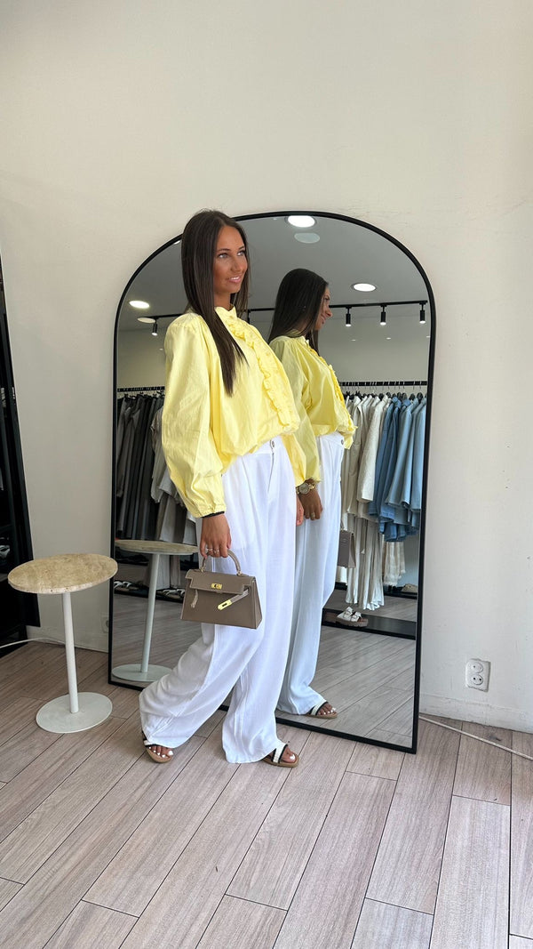 Chemise Elia jaune