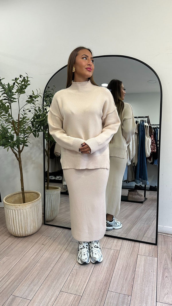 Ensemble Zendaya beige