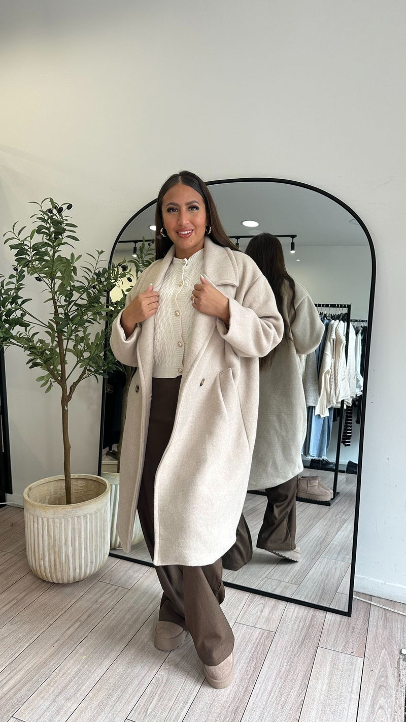 Manteau Idalina beige