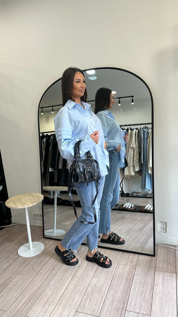 Chemise Ilana bleue