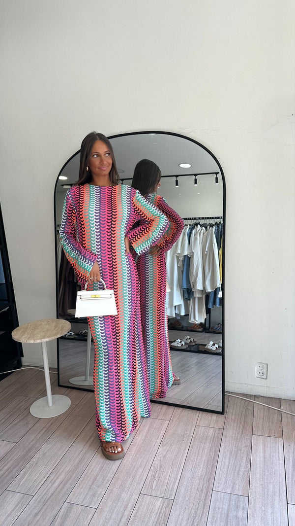 Robe Shainez multicolore