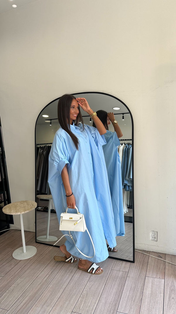 Robe Emna bleue