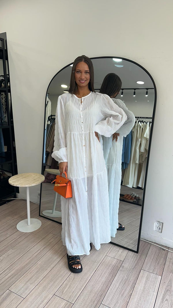 Robe Feriel blanche