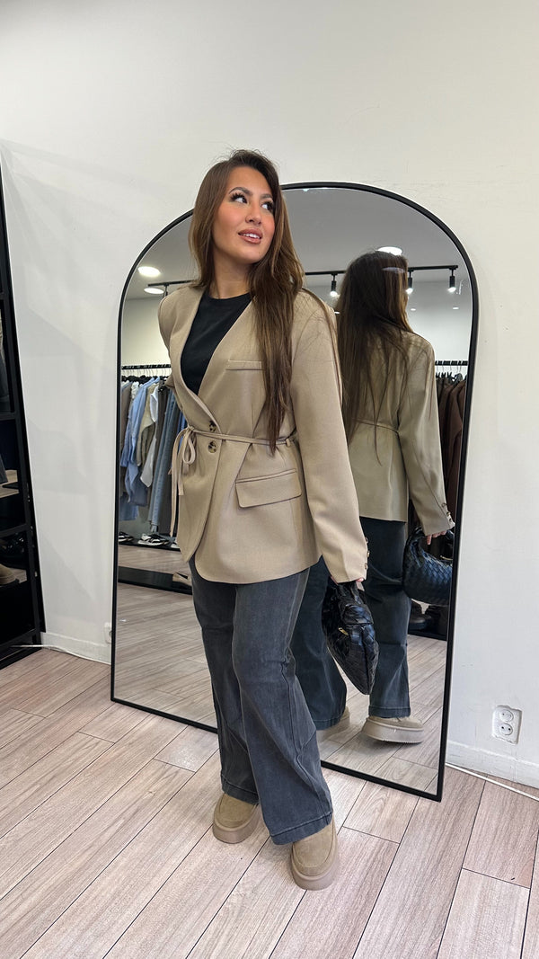 Blazer Helly taupe