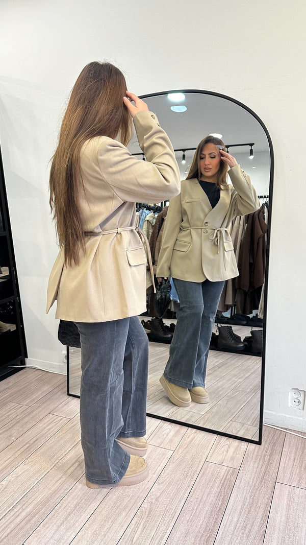 Jeans gris straight