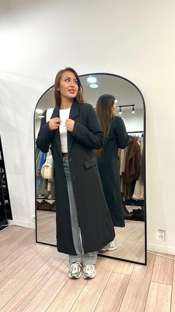 Long blazer milana noir