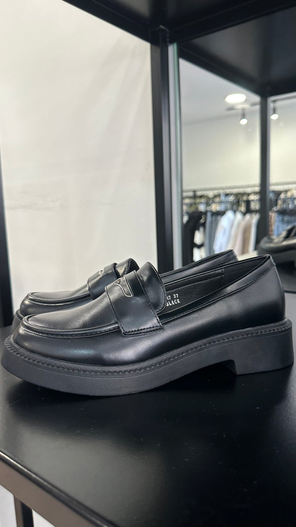 Mocassin noir