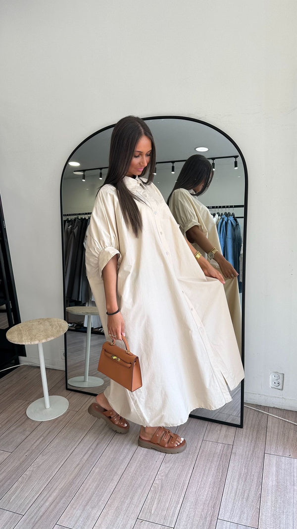 Robe Emna beige