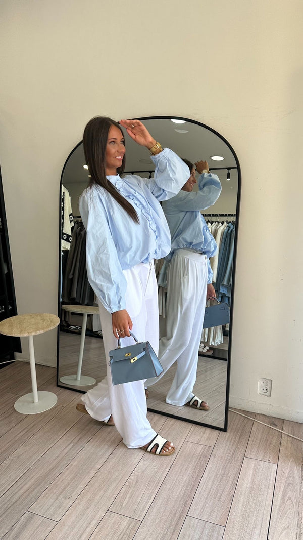 Chemise Elia bleue
