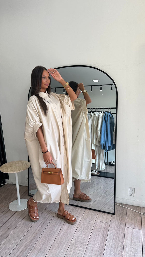 Robe Emna beige