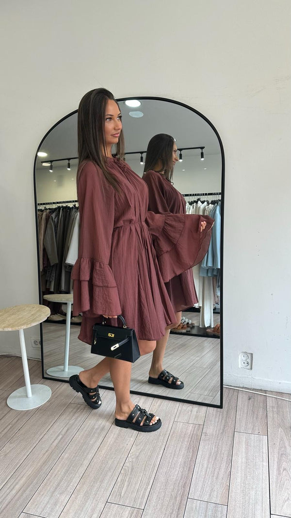 Robe Nour terra cotta